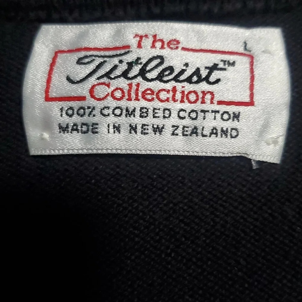 Titleist Classic Knit Vest Fox Chapel Golf Club Size L - Picture 9 of 10
